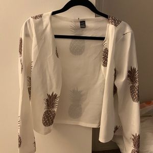 Shein pineapple jacket